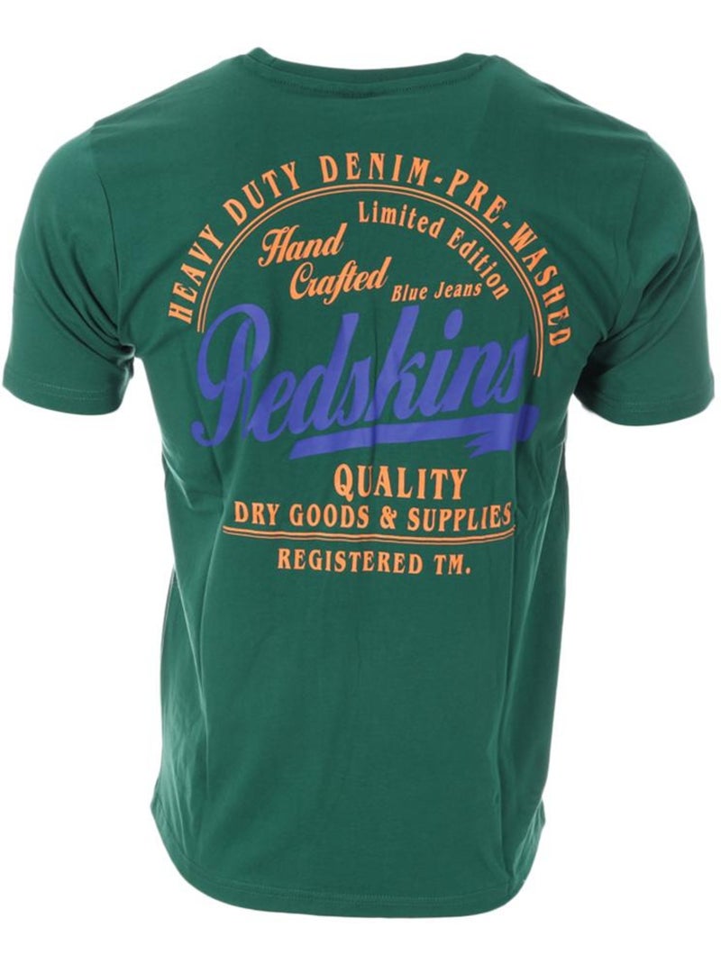 T-Shirt Uomo Redskins Verde - Kiabi