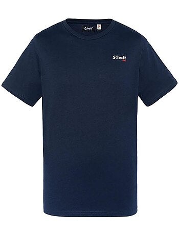 T-shirt Uomo Schott NYC Ricamato
