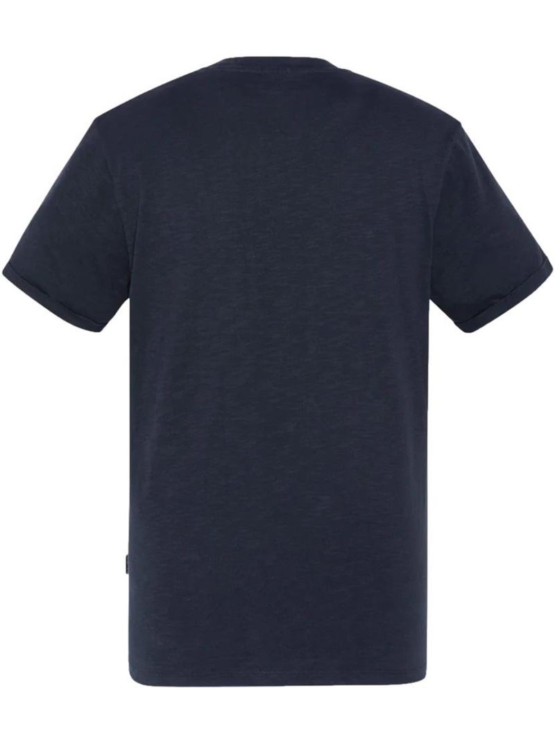 T-shirt uomo schott Blu marino - Kiabi