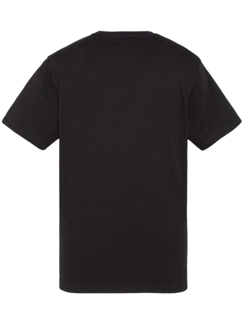 T-shirt Uomo Schott NYC Ricamato Nero - Kiabi