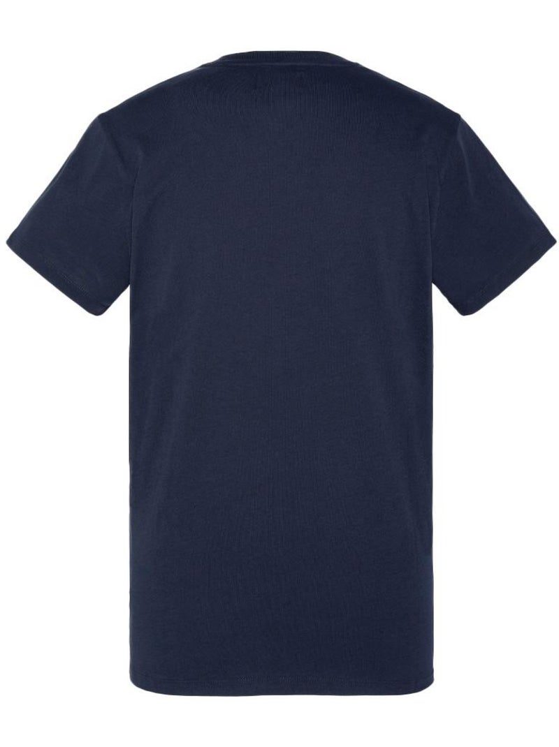 T-shirt Uomo Schott Vintage Blu marino - Kiabi