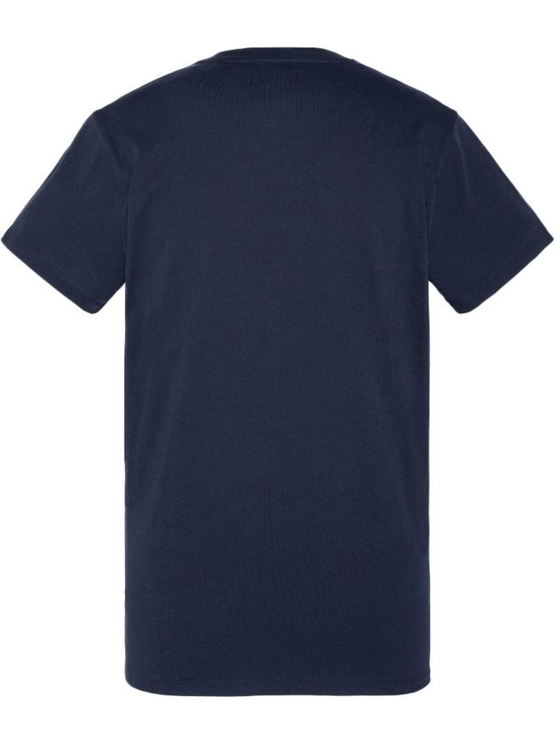 T-shirt Uomo Schott Vintage Blu marino - Kiabi
