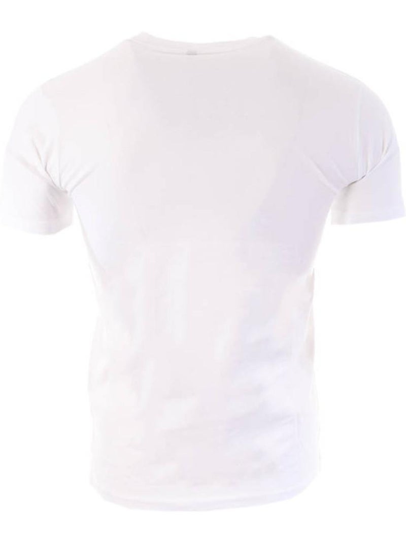 T-shirt Uomo Sergio Tacchini Bianco / Nero / Rosso - Kiabi