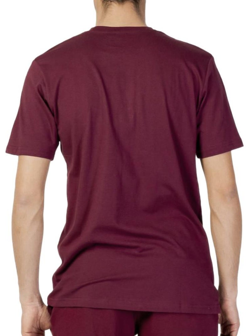 T-shirt Uomo Sergio Tacchini Bordeaux - Kiabi