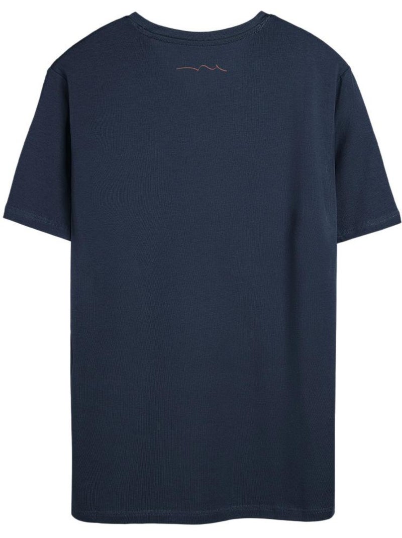 T-shirt Uomo Teddy Smith Blu marino - Kiabi