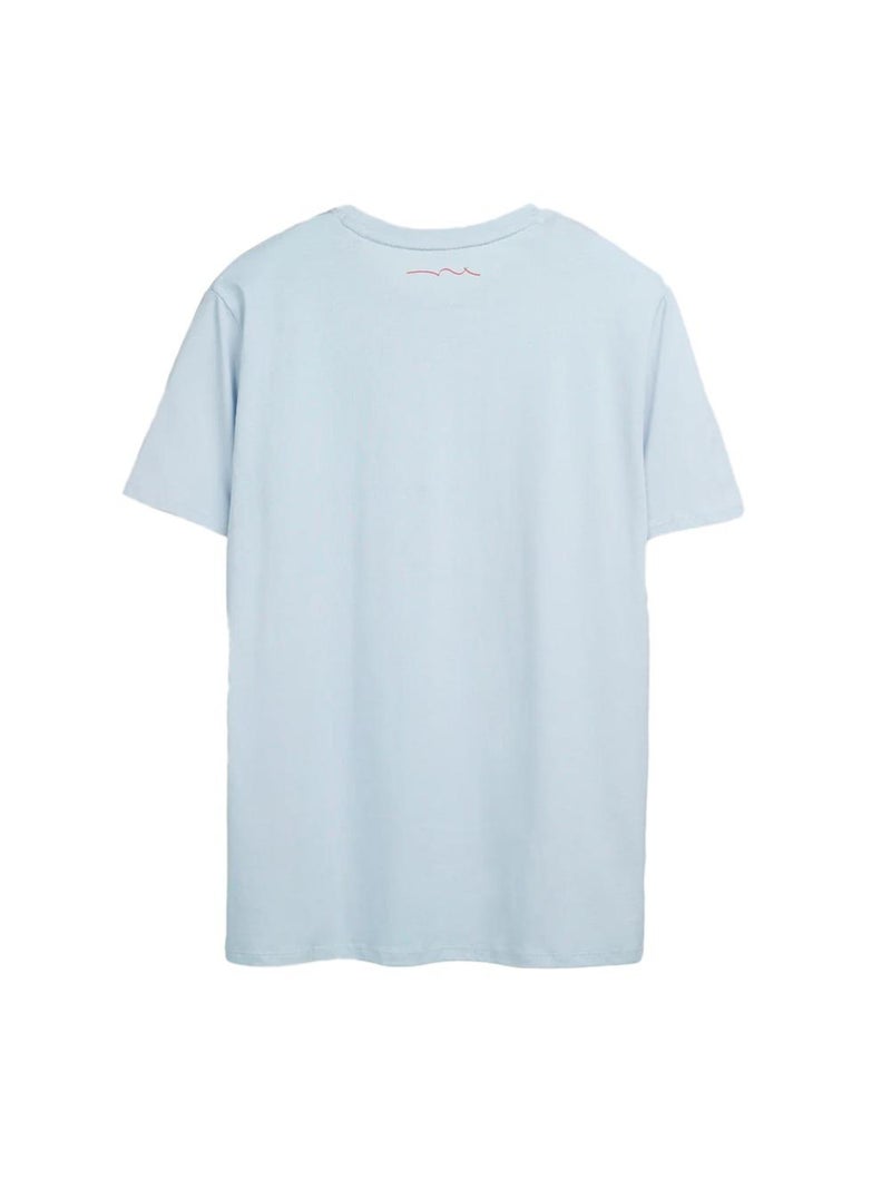 T-shirt Uomo Teddy Smith Blu - Kiabi