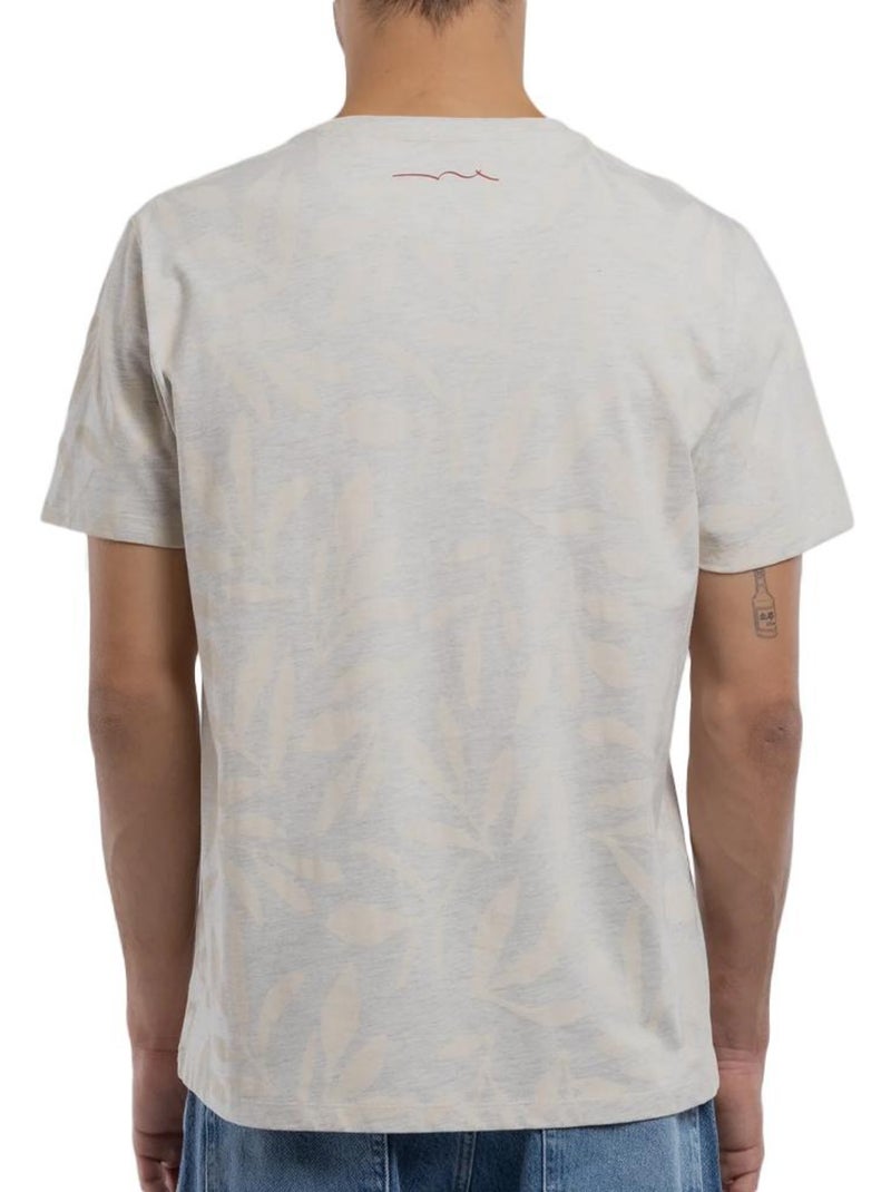 T-shirt Uomo Teddy Smith Ecru - Kiabi