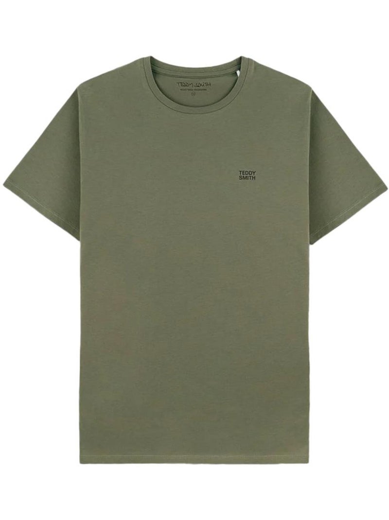 T-shirt Uomo Teddy Smith Verde kaki chiaro - Kiabi