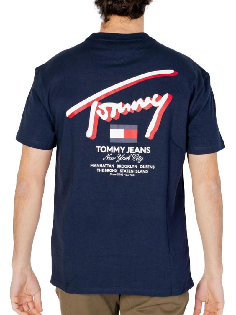 T-shirt Uomo Tommy Hilfiger Blu marino - Kiabi