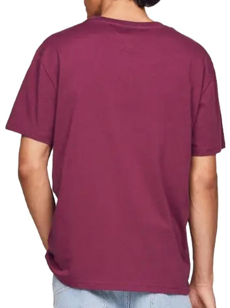 T-shirt Uomo Tommy Hilfiger Bordeaux - Kiabi