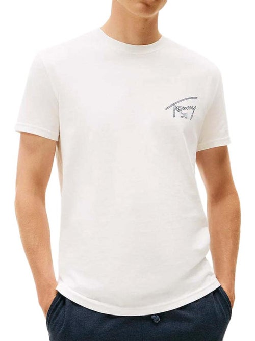 T-Shirt Uomo Tommy Hilfiger con Stampa Posteriore - Kiabi T-Shirt Uomo Tommy Hilfiger con Stampa Posteriore - Kiabi
