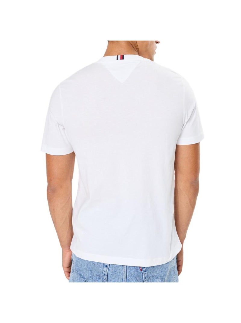 T-shirt Uomo Tommy Hilfiger con Taschino Bianco - Kiabi