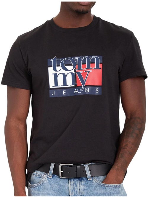 T-shirt Uomo Tommy Hilfiger Flag - Kiabi T-shirt Uomo Tommy Hilfiger Flag - Kiabi