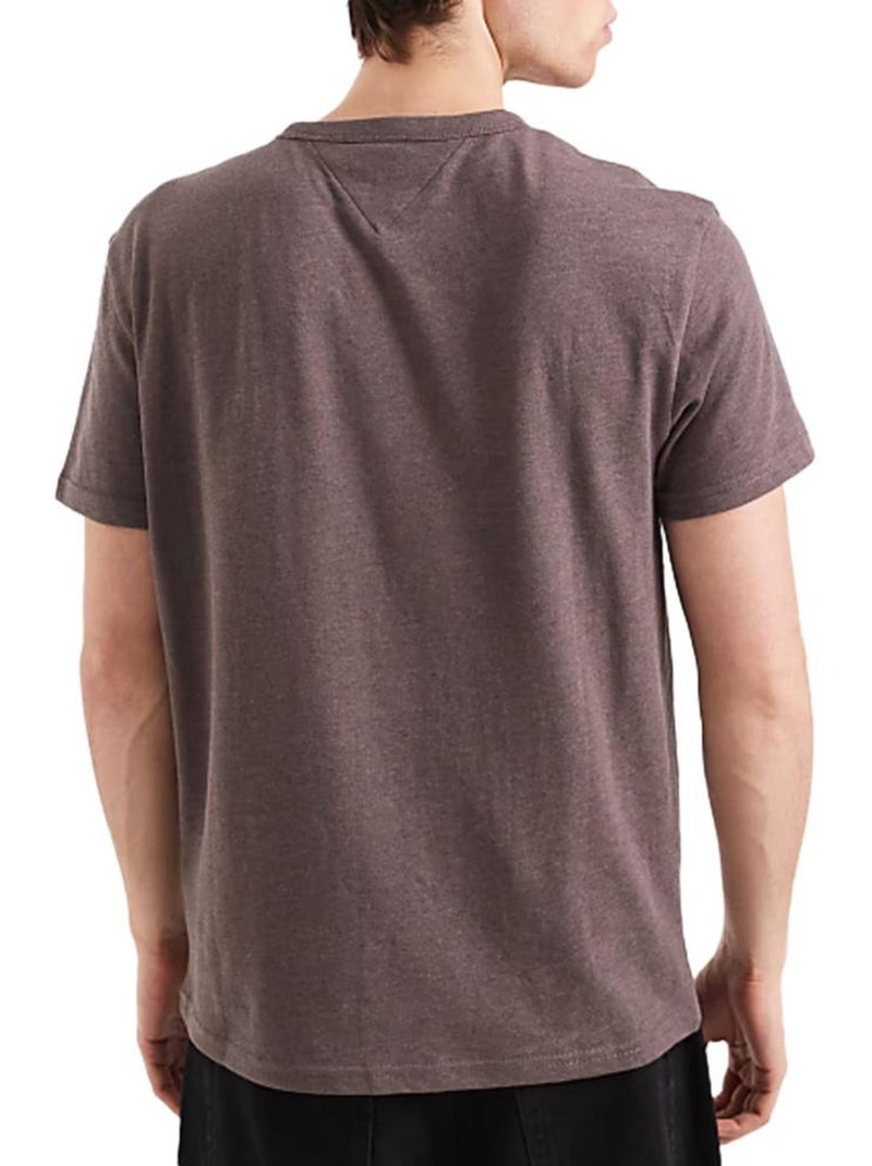 T-shirt Uomo Tommy Hilfiger Marrone cappuccino - Kiabi