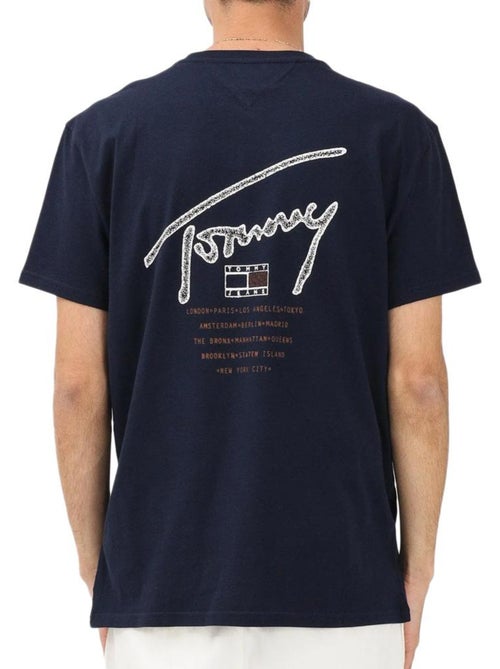 T-Shirt Uomo Tommy Hilfiger Stampa Posteriore - Kiabi T-Shirt Uomo Tommy Hilfiger Stampa Posteriore - Kiabi