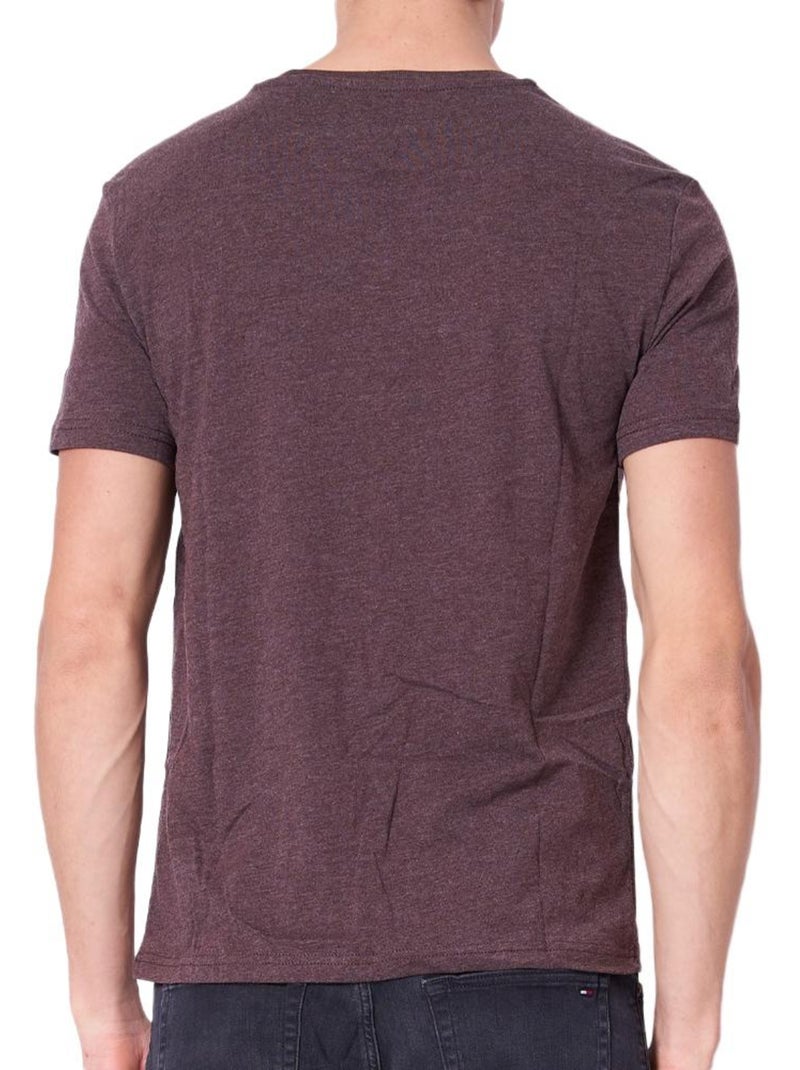 T-shirt Uomo Tommy Hilfiger Viola prugna - Kiabi