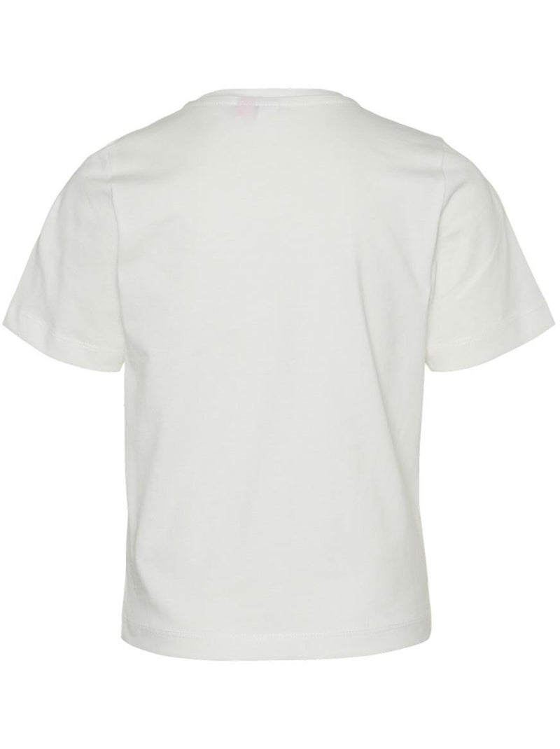 T-Shirt Vero Moda per Ragazza Bianco - Kiabi