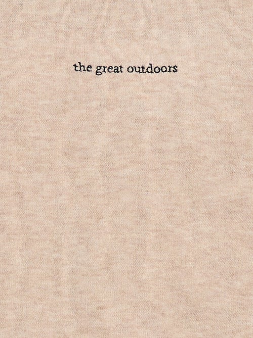 T-shirt vestibilità ampia con decorazione sul petto - Kiabi