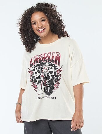 T-shirt 'Villains' 'Disney' a maniche corte