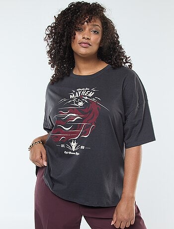 T-shirt 'Villains' 'Disney' a maniche corte