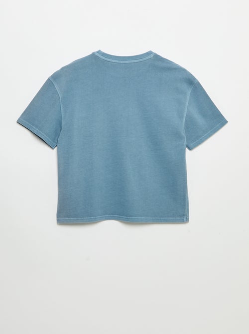 T-shirt vintage con stampa skate a maniche corte - Kiabi