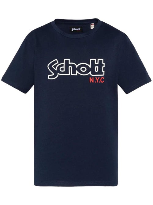 T-Shirt Vintage Schott da Ragazzo - Stile Marina - Kiabi