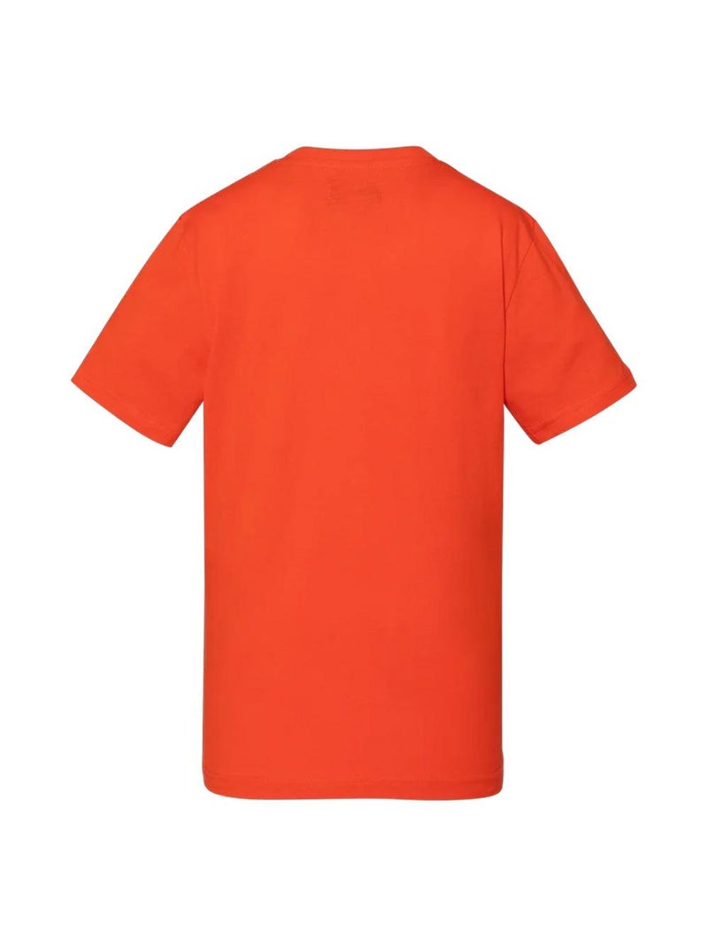 T-Shirt Vintage Schott da Ragazzo Arancione - Kiabi
