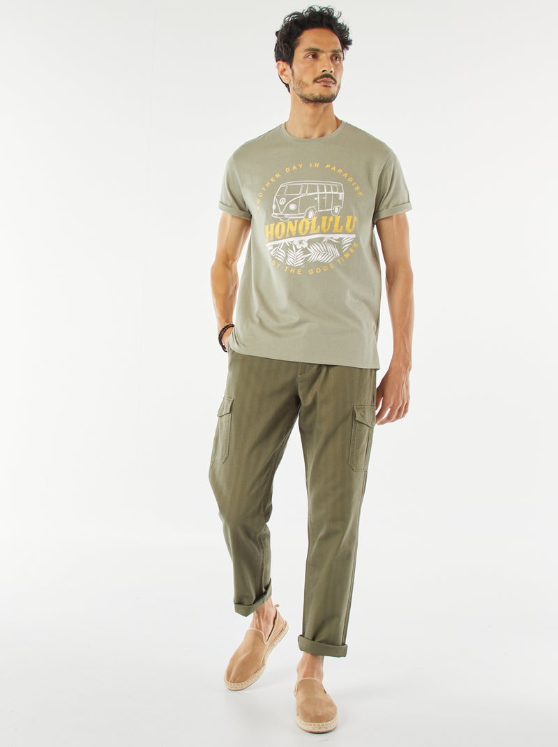 T-shirt 'Volkswagen' a maniche corte VERDE - Kiabi