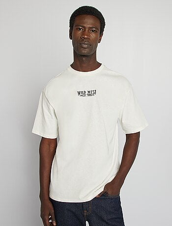 T-shirt 'Wild West' a maniche corte