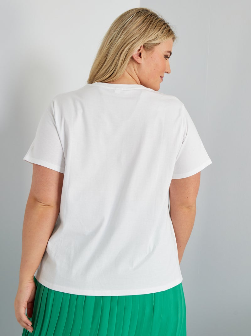 T-shirt 'Wonder Woman' bianco - Kiabi