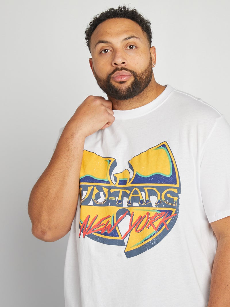T-shirt 'Wutang' bianco - Kiabi
