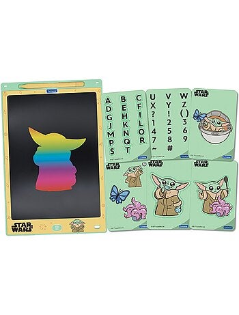 Tablet da disegno Star Wars E-ink multicolore 28 cm con stencil