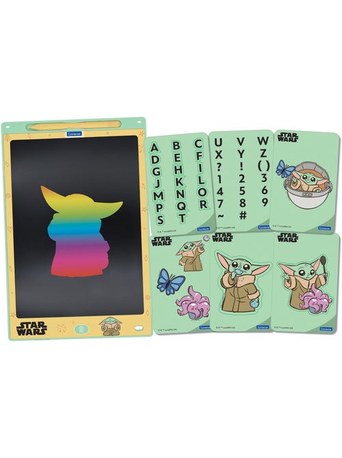 Tablet da disegno Star Wars E-ink multicolore 28 cm con stencil - Kiabi