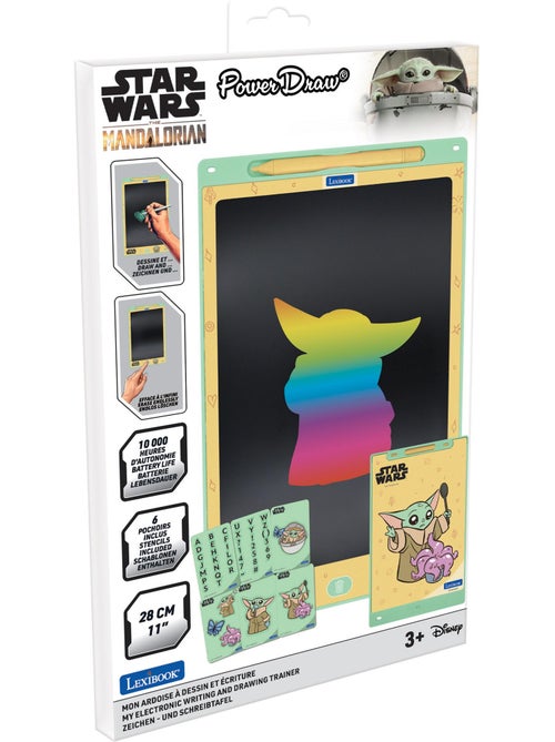 Tablet da disegno Star Wars E-ink multicolore 28 cm con stencil - Kiabi