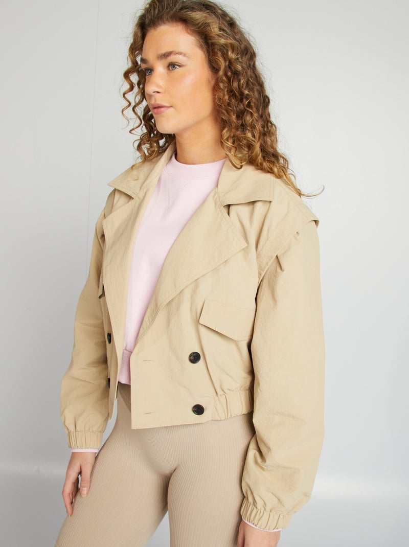 Taglio corto - taglio 'cropped' BEIGE - Kiabi