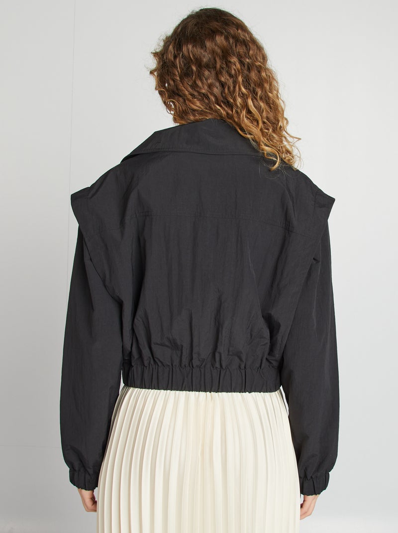 Taglio corto - taglio 'cropped' nero - Kiabi