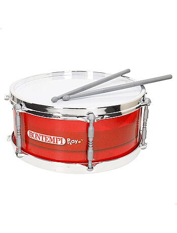 Tamburo per bambini 31 cm con tracolla e bacchetta bontempi