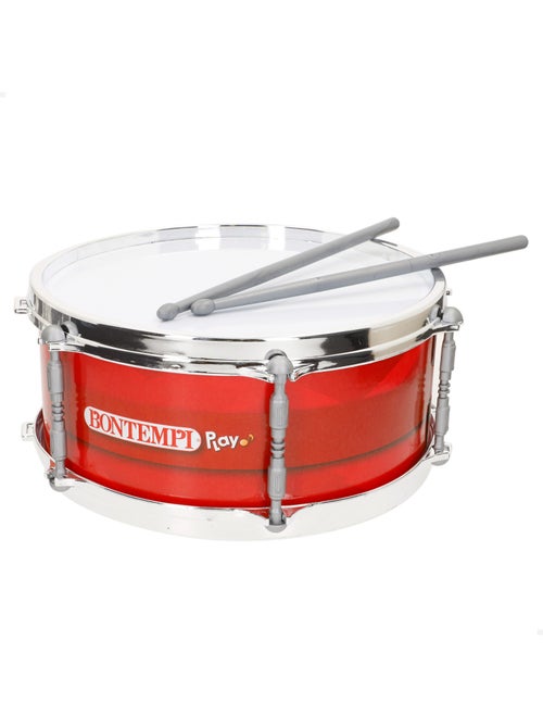 Tamburo per bambini 31 cm con tracolla e bacchetta bontempi - Kiabi