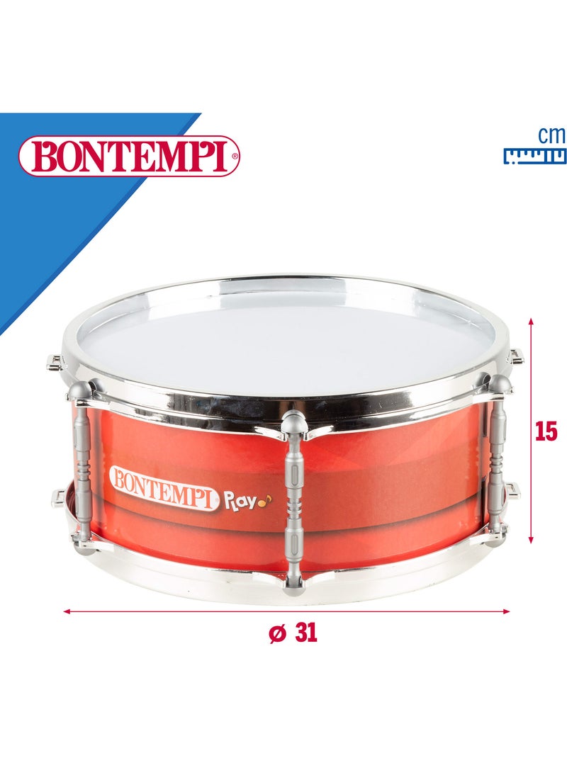 Tamburo per bambini 31 cm con tracolla e bacchetta bontempi N/D - Kiabi