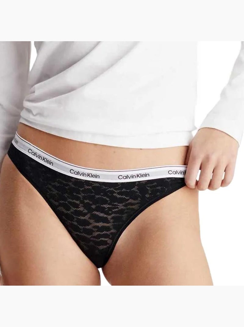 Tanga brasiliana donna calvin klein jeans Nero - Kiabi