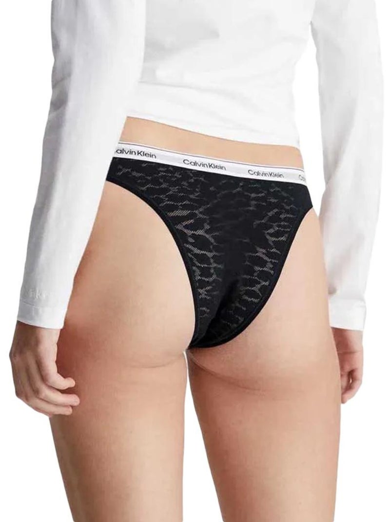 Tanga brasiliana donna calvin klein jeans Nero - Kiabi