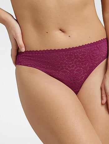 Tanga 'Dim' in pizzo