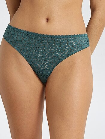 Tanga 'Dim' in pizzo