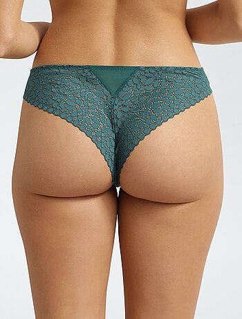 Tanga 'Dim' in pizzo