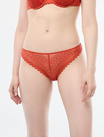 Tanga in pizzo