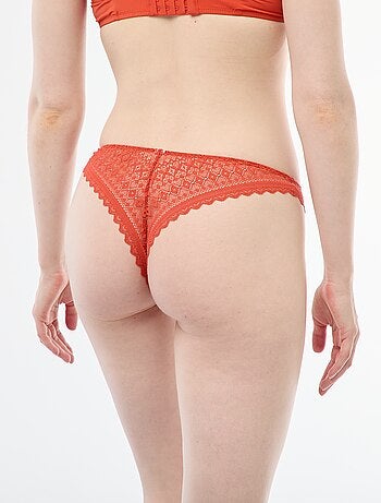 Tanga in pizzo