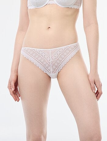 Tanga in pizzo