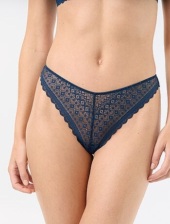 Tanga in pizzo