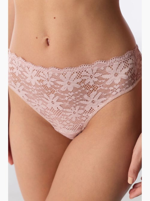 Tanga in pizzo da donna penti - Kiabi Tanga in pizzo da donna penti - Kiabi