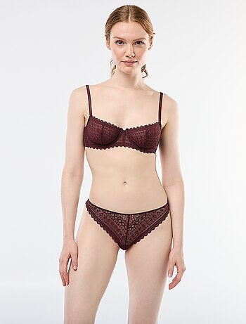 Tanga in pizzo